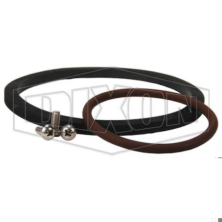 Dixon Seal Repair Kit, Suitable For Use w/ 4 in Vapor Recovery Coupler VR4040CSRK1